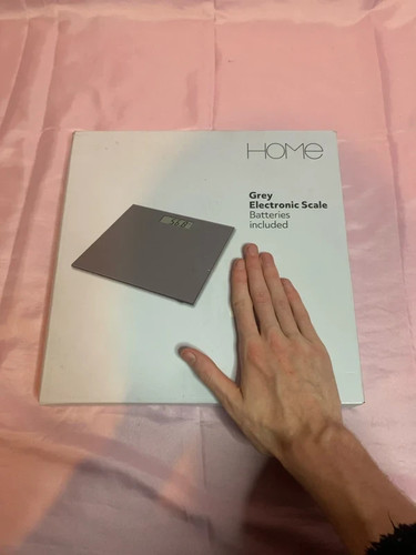 Home gray electric scale